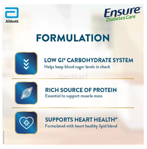 ensure diabetes vanilla 1 kg